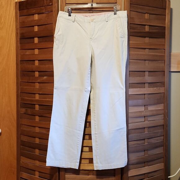 Dockers Light Tan Khaki Pants Women's Size 14 Cotton Elastane - Picture 1 of 6